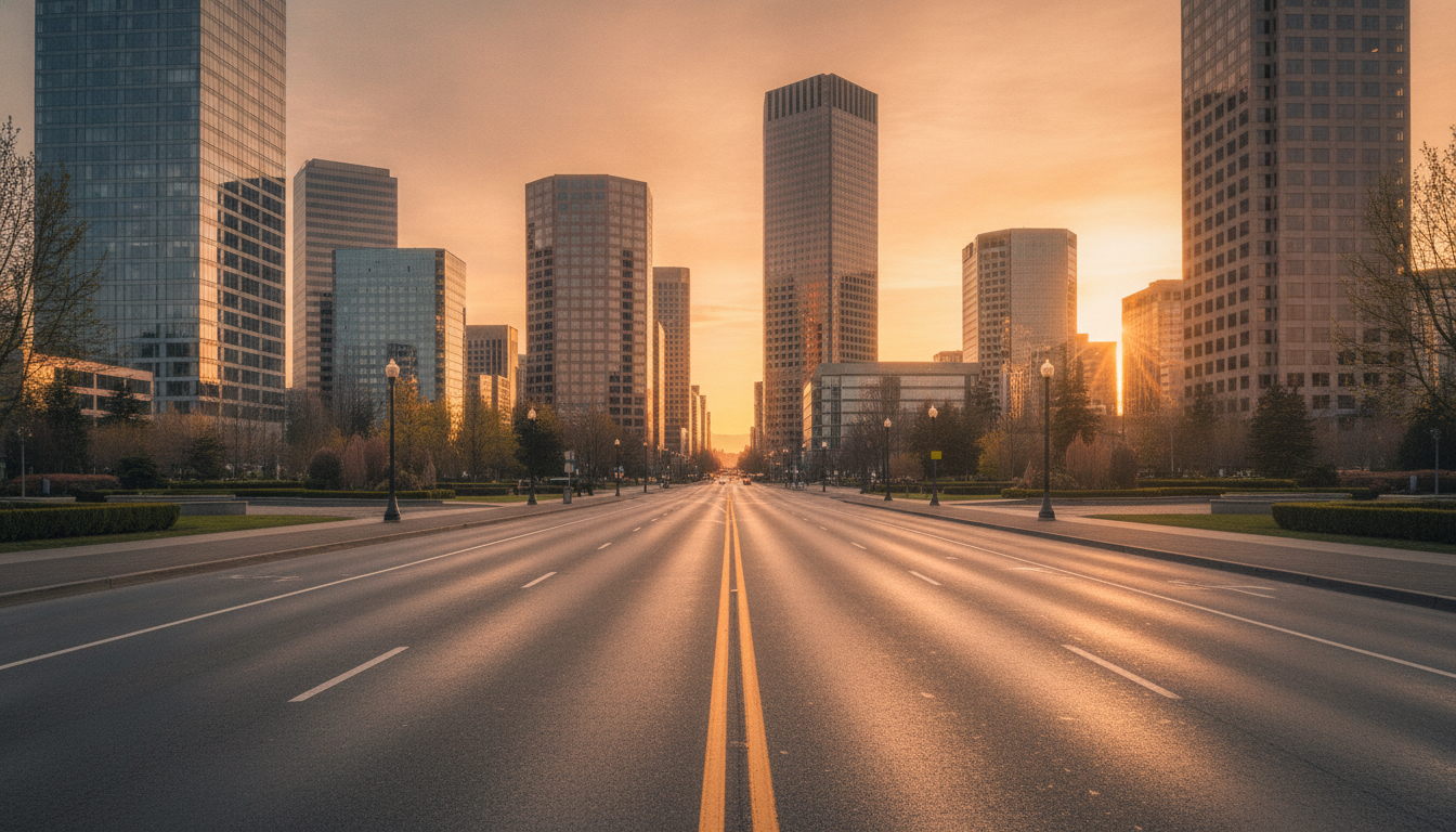 Bellevue skyline