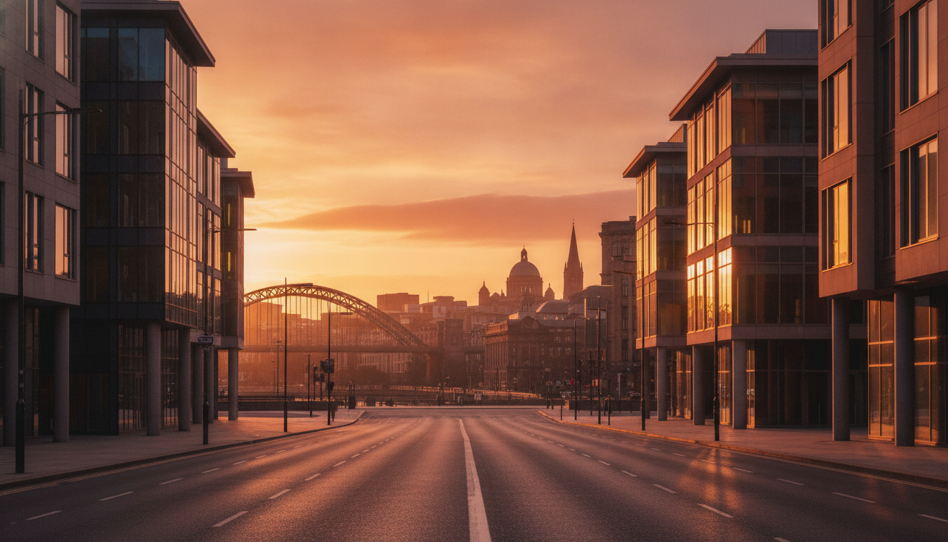 Newcastle skyline
