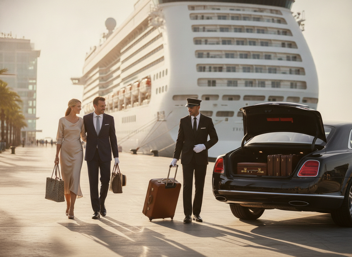 Cruise port transfer
