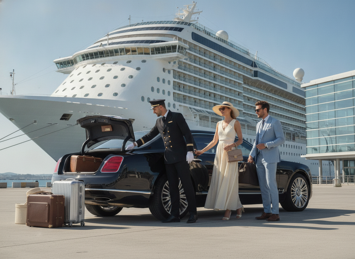 Cruise port transfer