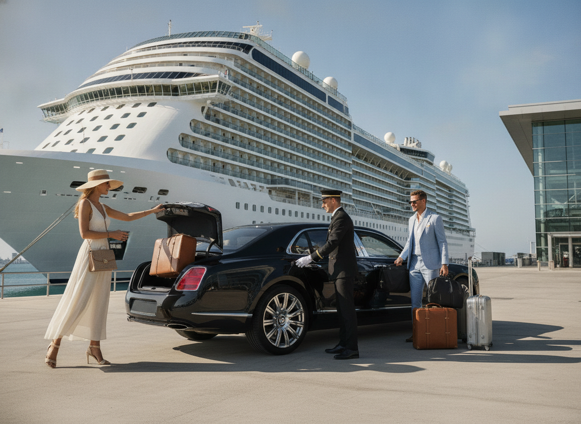 Cruise port transfer