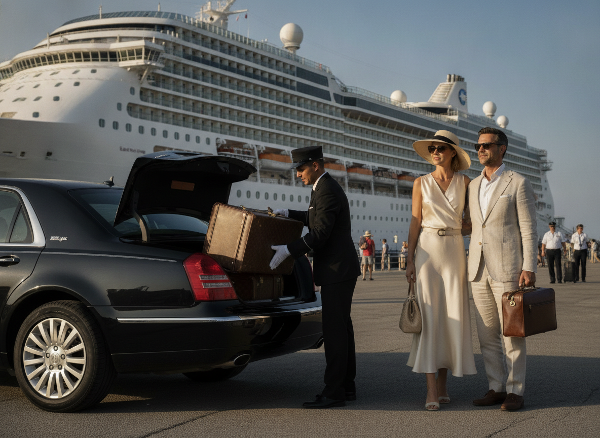 Cruise port transfer