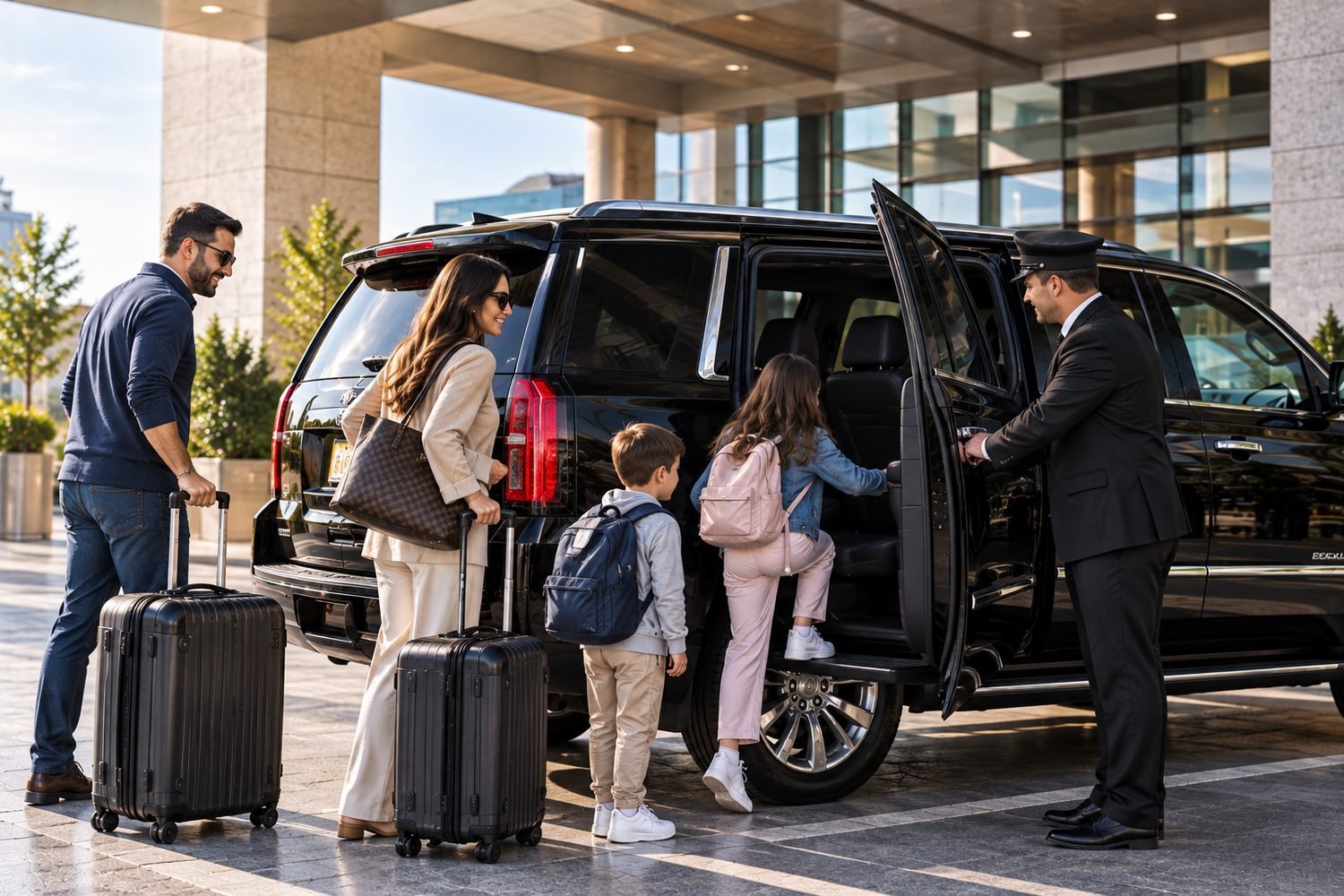 Black Escalade for Mill Creek family milestones