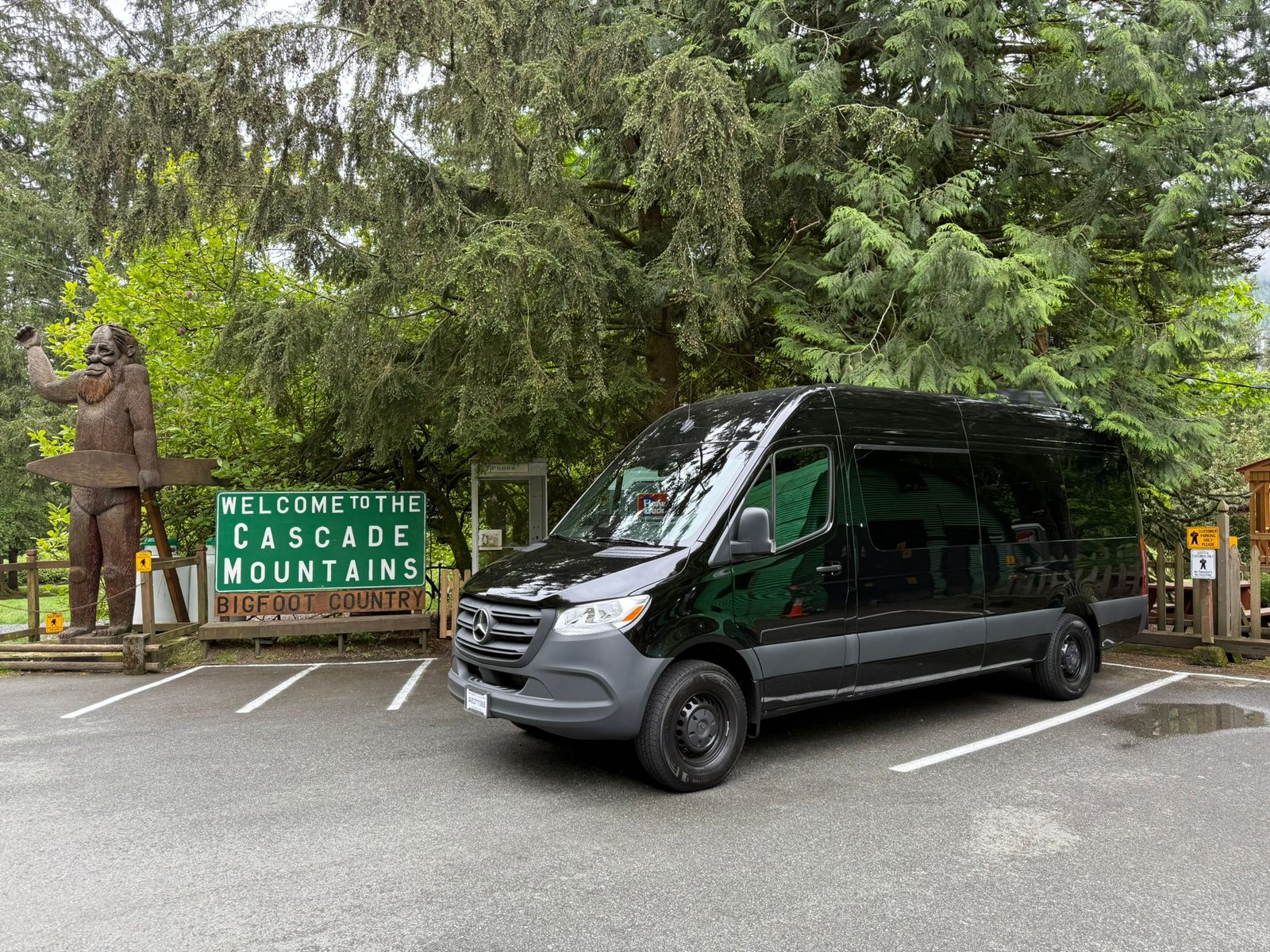 Mercedes Sprinter for Covington prom and events